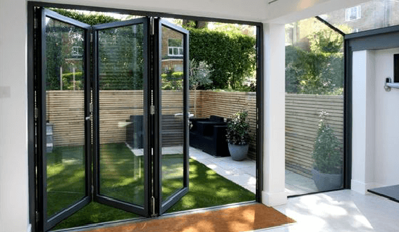 Aluminium Folding Window Usha Fenestra System